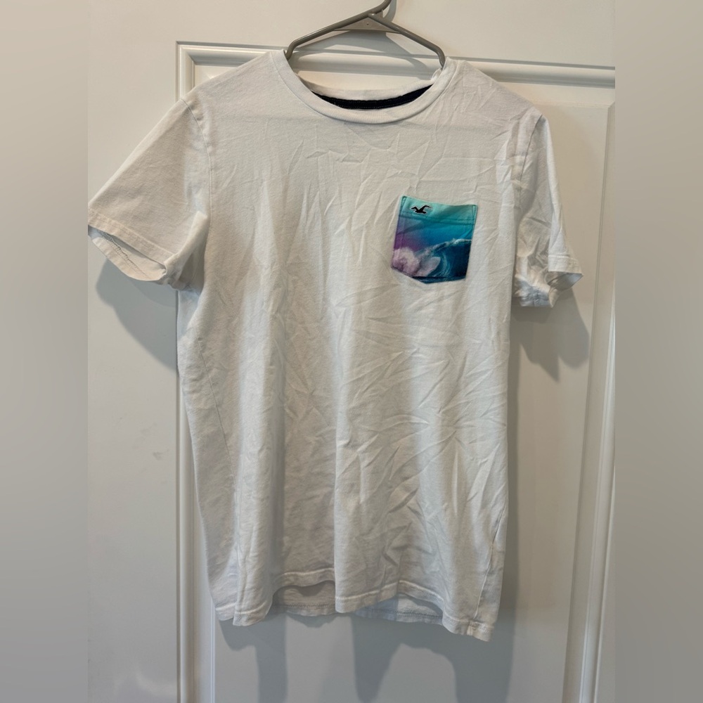 White Hollister Tee
